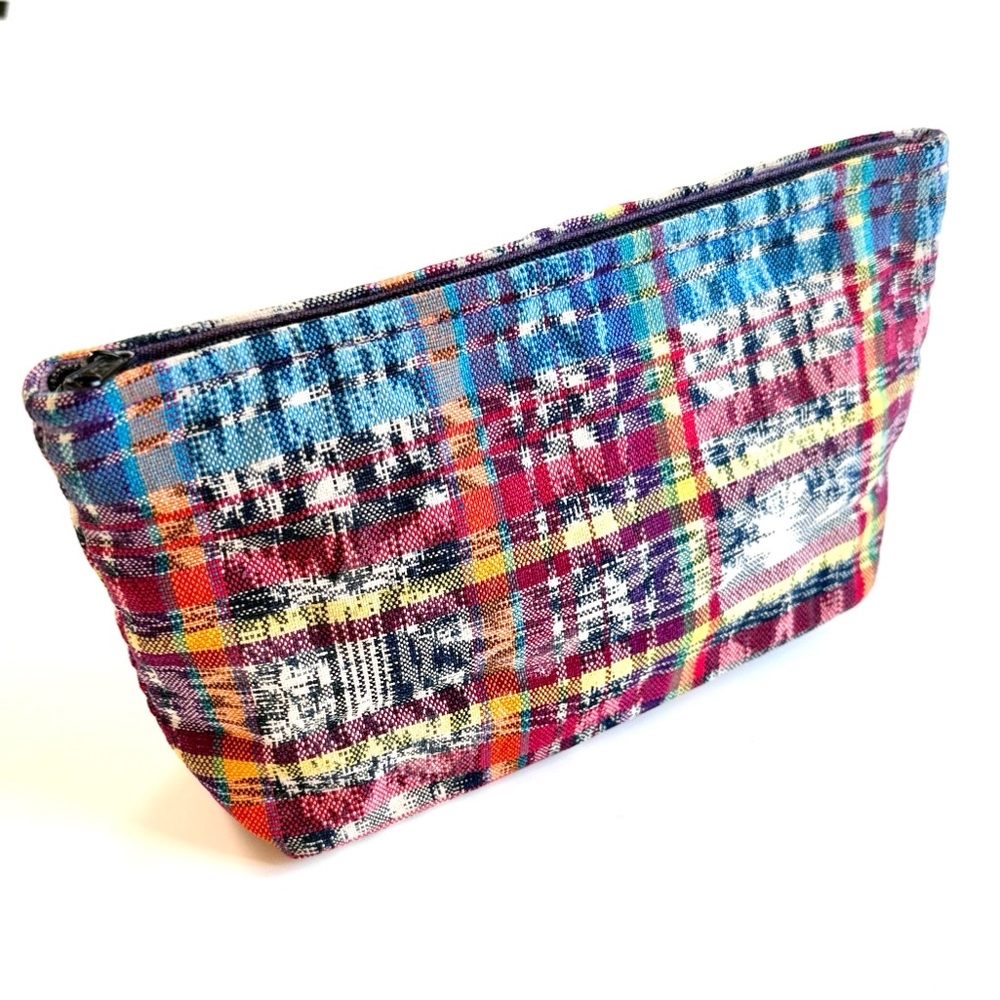 Colorful Plaid Women's Clutch